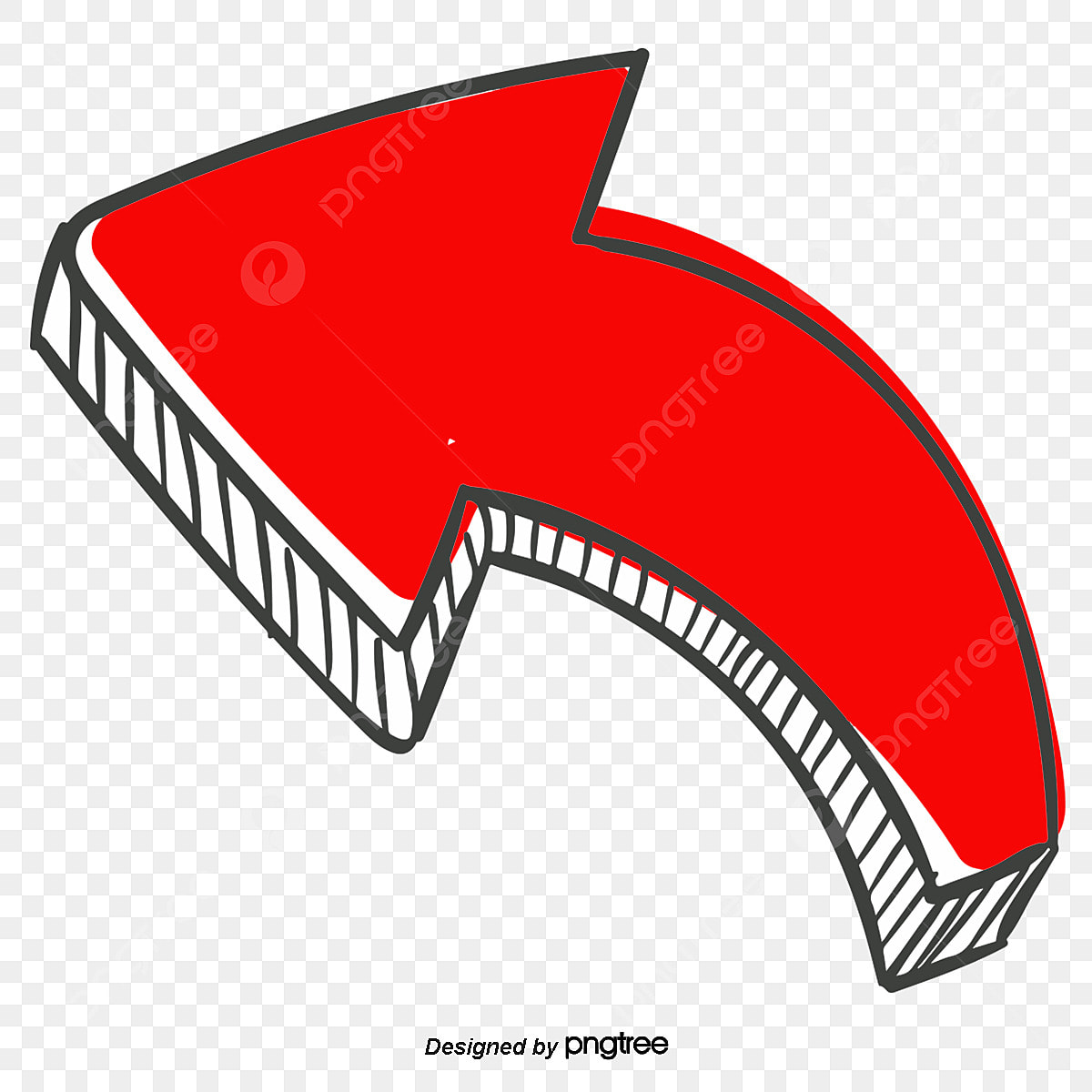 pngtree cartoon arrow png image 1316170